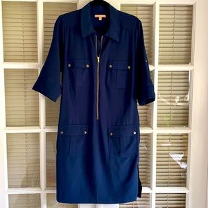 Gibson Latimer Belted Zip Dress 1X